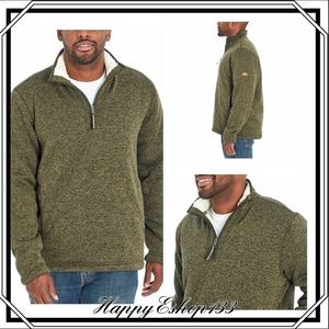 fleece lined quarter zip